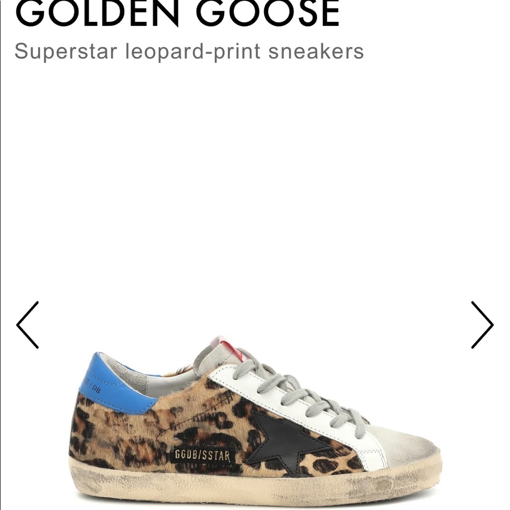 Golden Goose Superstar leopard